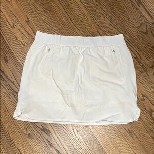 Talbots White Athletic Skirt NWT